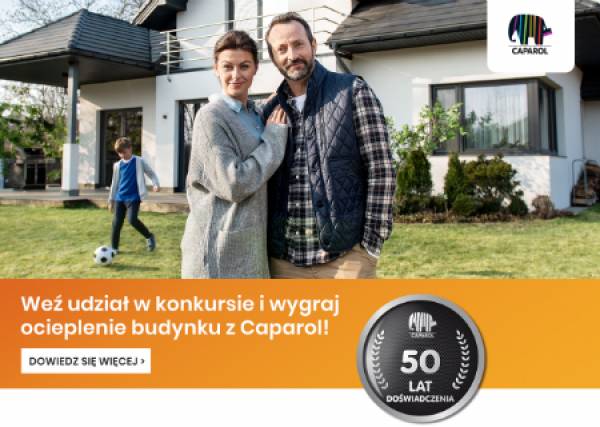 Wygraj ocieplenie budynku z CAPAROL