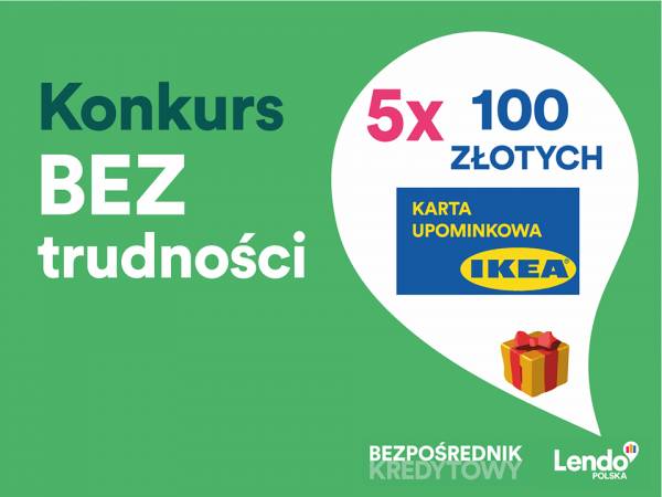 Wygraj bon o wartości 100 PLN do IKEA