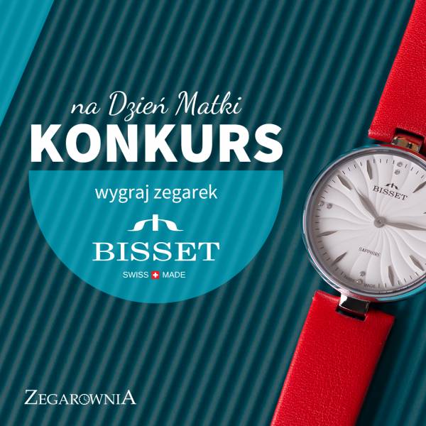 Wygraj zegarek marki Bisset