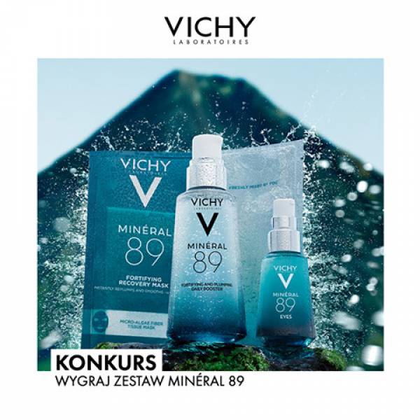 Wygraj zestaw kosmetyków marki Vichy Minéral 89