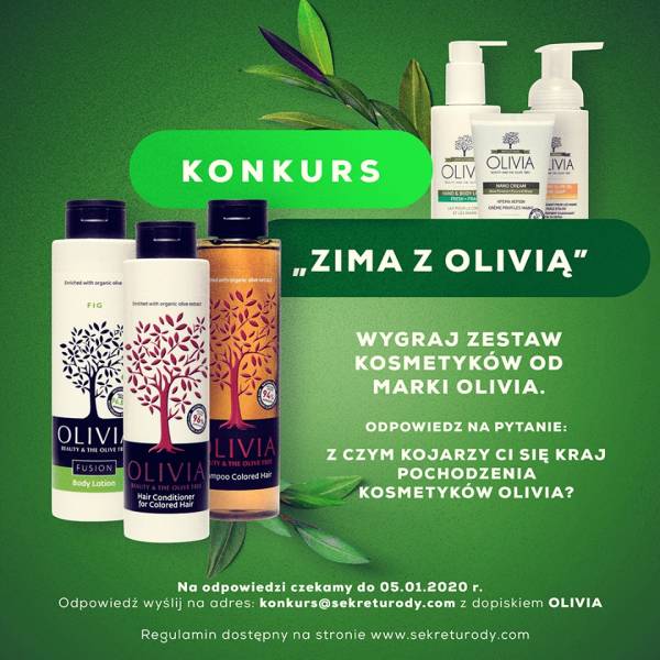 Wygraj zestaw kosmetyków marki OLIVIA