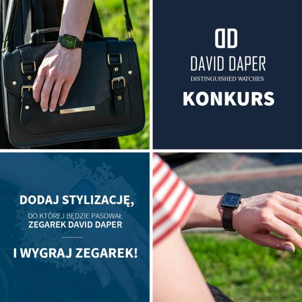 Wygraj zegarek damski marki David Daper