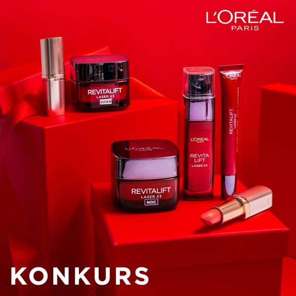 Wygraj zestaw kosmetyków marki L&#039;Oreal Paris