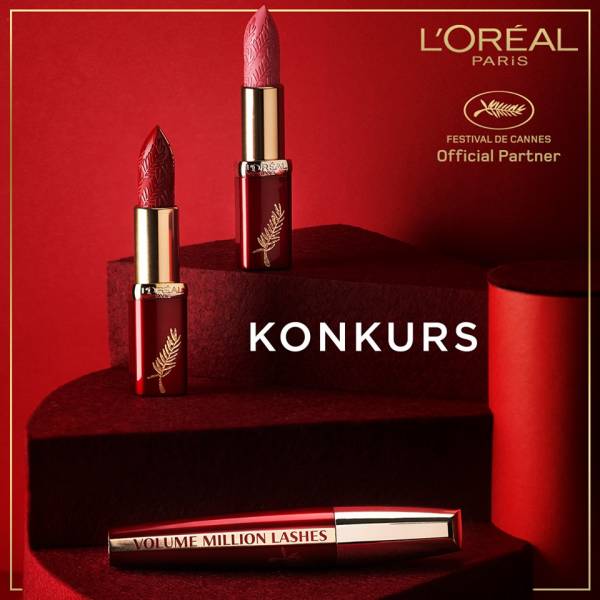 Wygraj zestaw kosmetyków marki L&#039;Oreal Paris z limitowanej edycji Cannes 2019