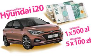 Wygraj samochód marki Hyundai i20