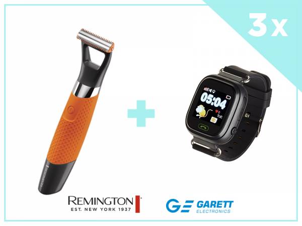 Wygraj smartwatch Garett Kids 2 marki Garett oraz trymetr DuraBlade Pro marki Remington