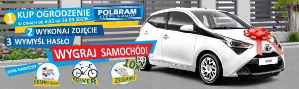 Wygraj samochód TOYOTA AYGO