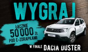 Wygraj samochód DACIA DUSTER