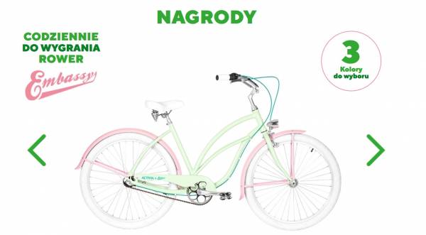Wygraj rower miejski marki Embassy