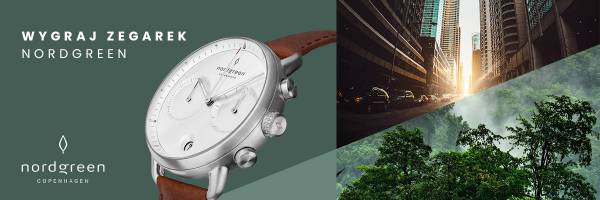 Wygraj zegarek męski Nordgreen Pioneer ChronoPI42SILEDBXX