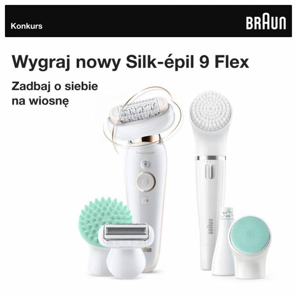 Wygraj depilator marki Braun Silk-épil 9 Flex 9300 Beauty Set