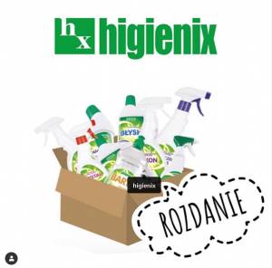 Wygraj zestaw środków czystości marki HIGIENIX