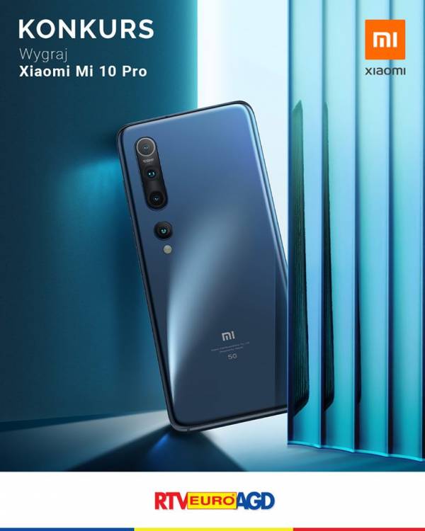Wygraj smartfonn Xiaomi Mi 10 Pro