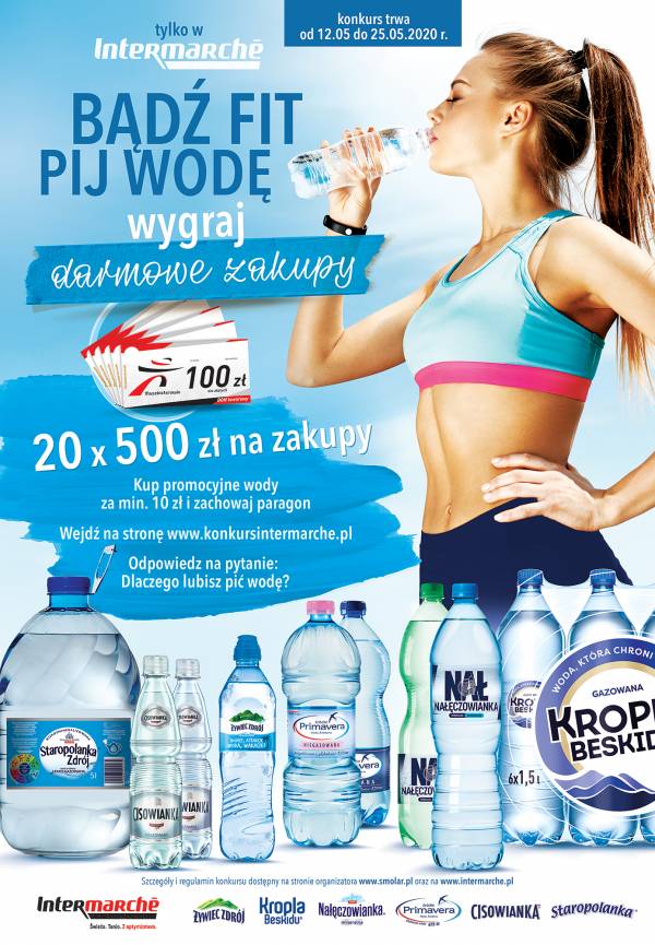 Wygraj 500 PLN na zakupy w Intermarche