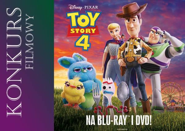 Wygraj film Toy Story 4 na DVD