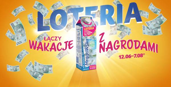 Wygraj w loterii Maślanki Mrągowskiej